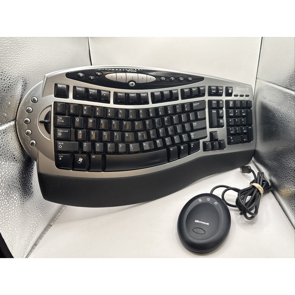 Microsoft Wireless Comfort Keyboard 4000 & Transmitter GUC